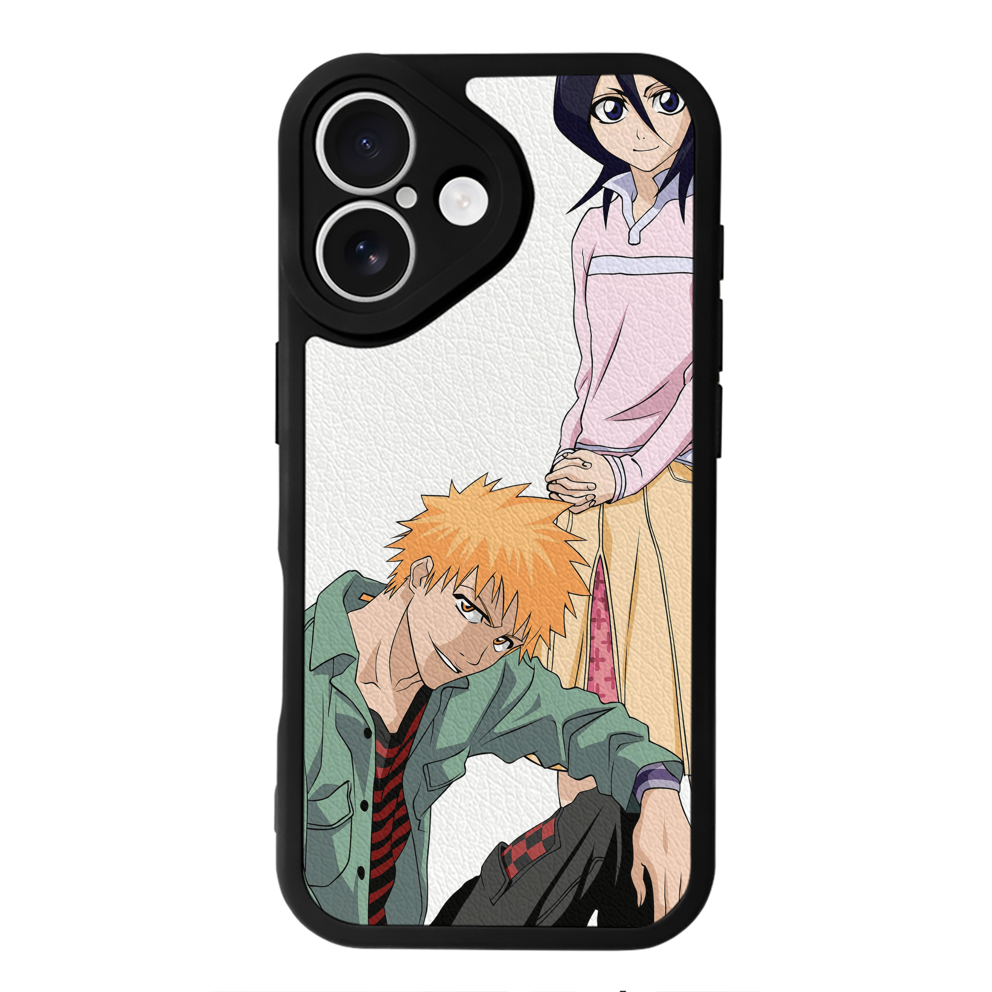 （画像用） ブリーチ BLEACH 【iPhone 16シリーズ対応】シリコンスマホケース（レザー調） 材質：シリコン
